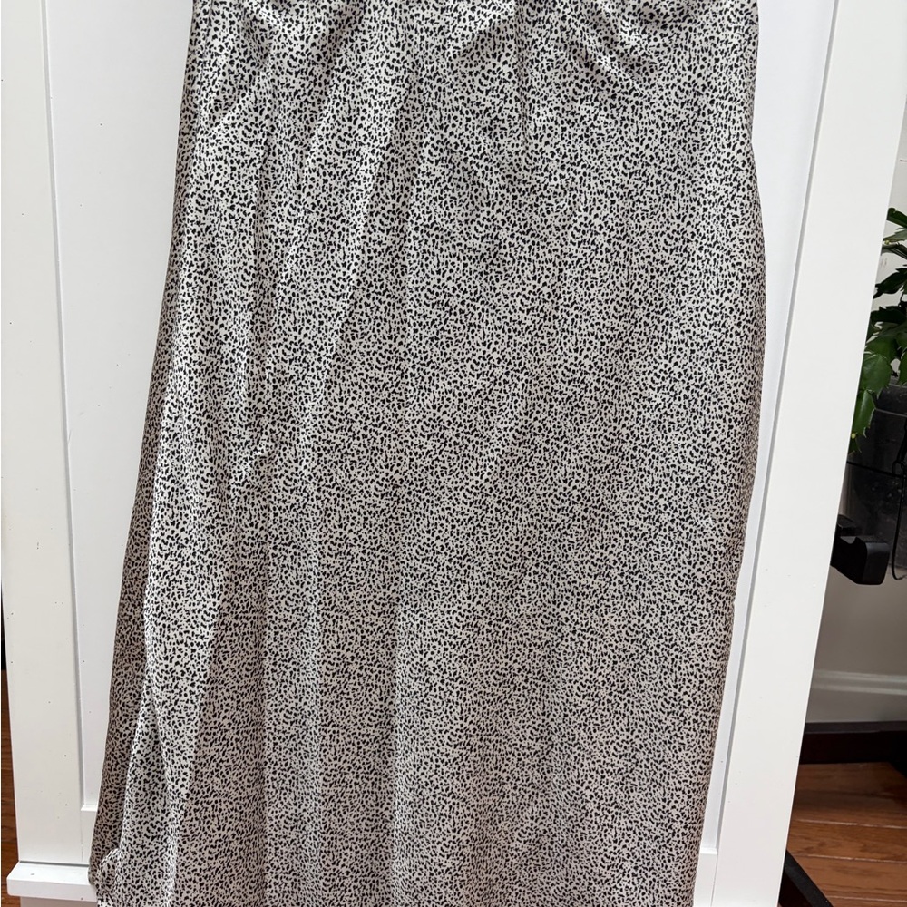Sienna Sky Black and White Maxi Skirt
